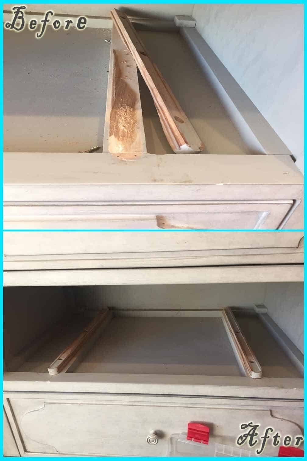 Structural Repair before and after — Best Furniture Services