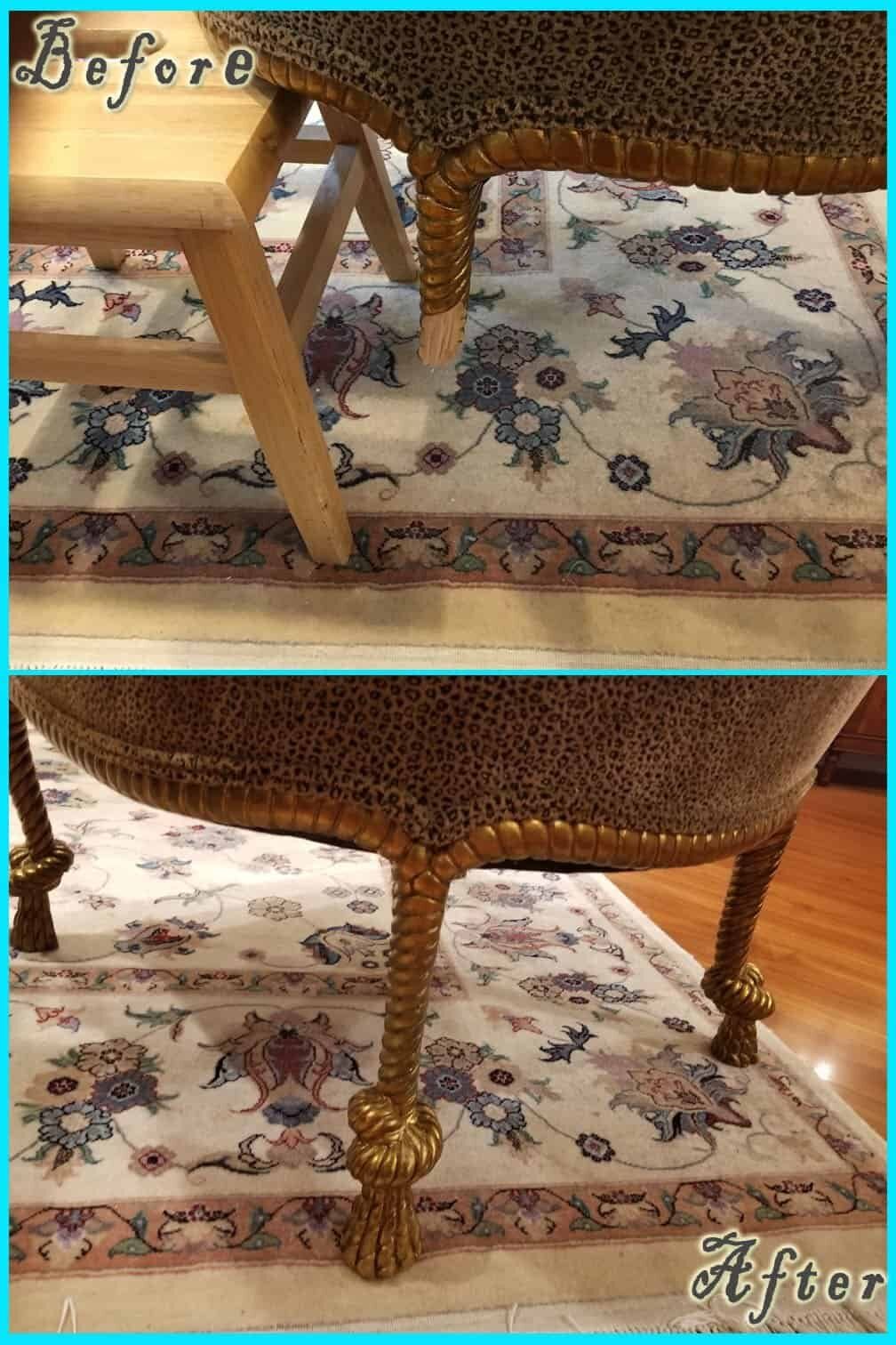 Structural Repair before and after — Best Furniture Services