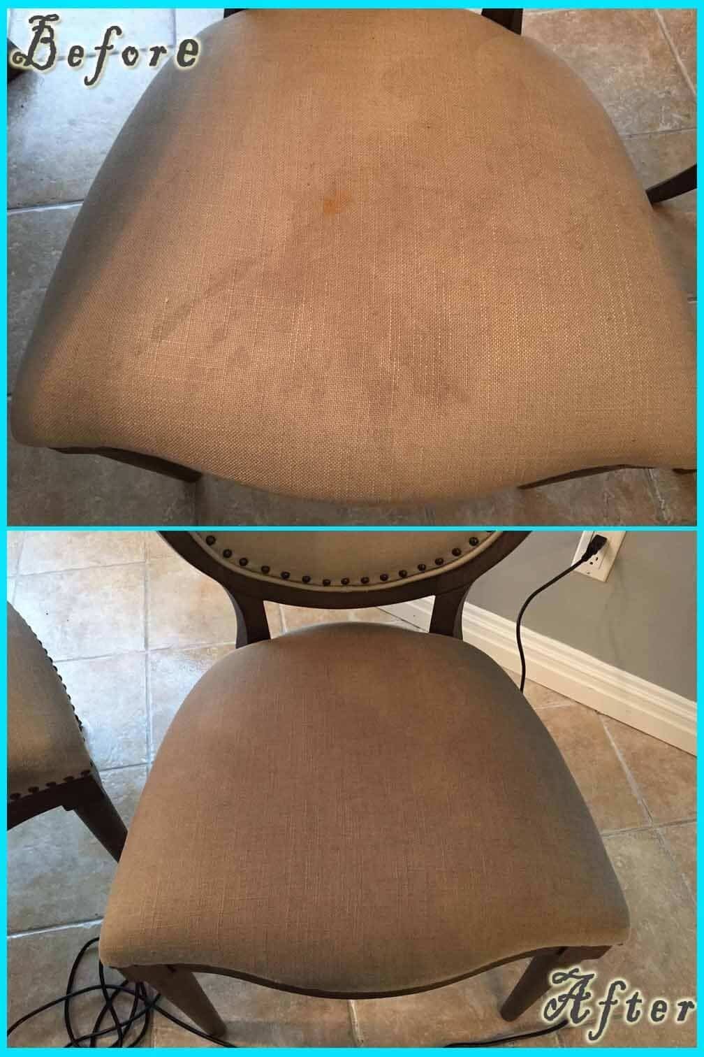 Upholstery Repair & Cleaning before and after — Best Furniture Services