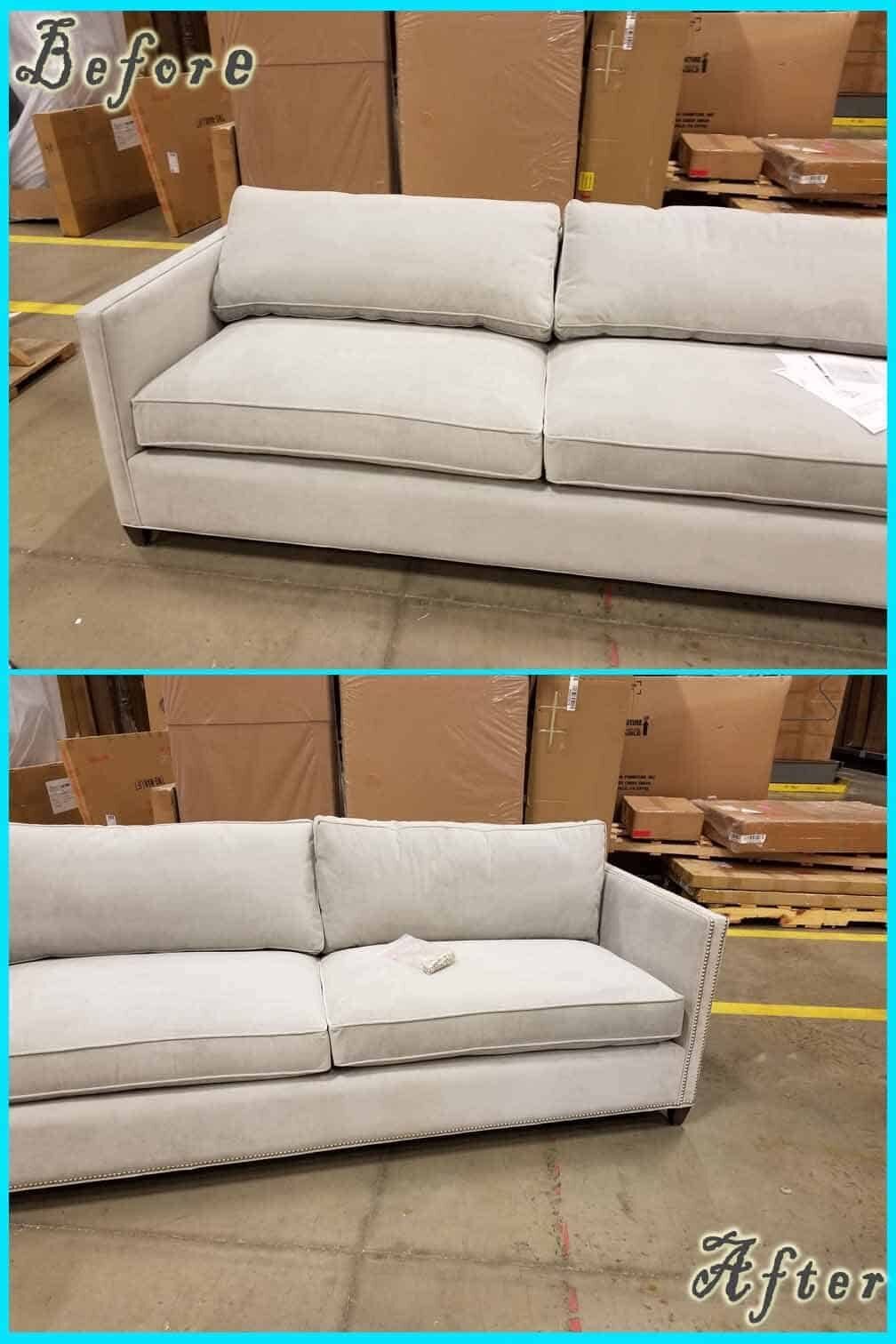 Structural Repair before and after — Best Furniture Services