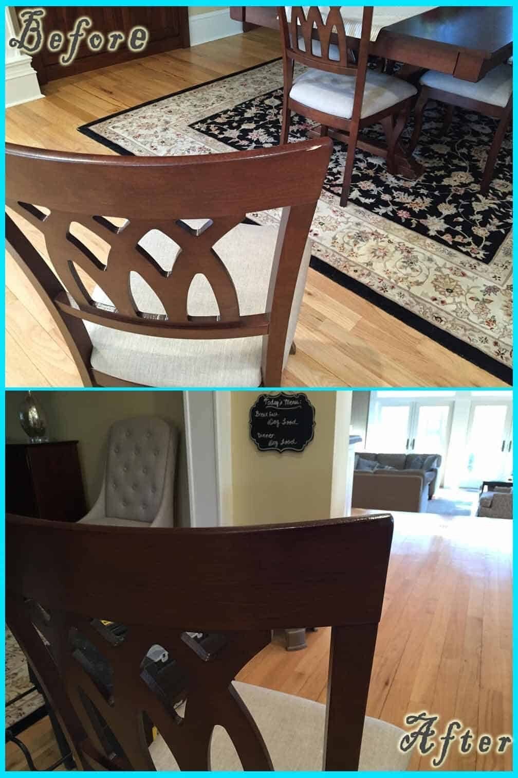 Structural Repair before and after — Best Furniture Services