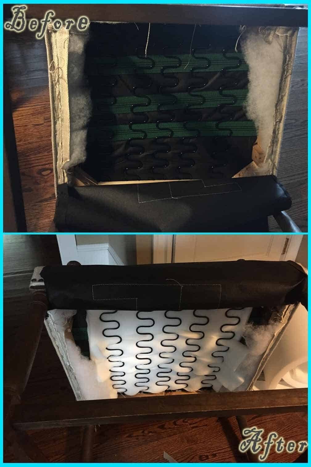 Structural Repair before and after — Best Furniture Services