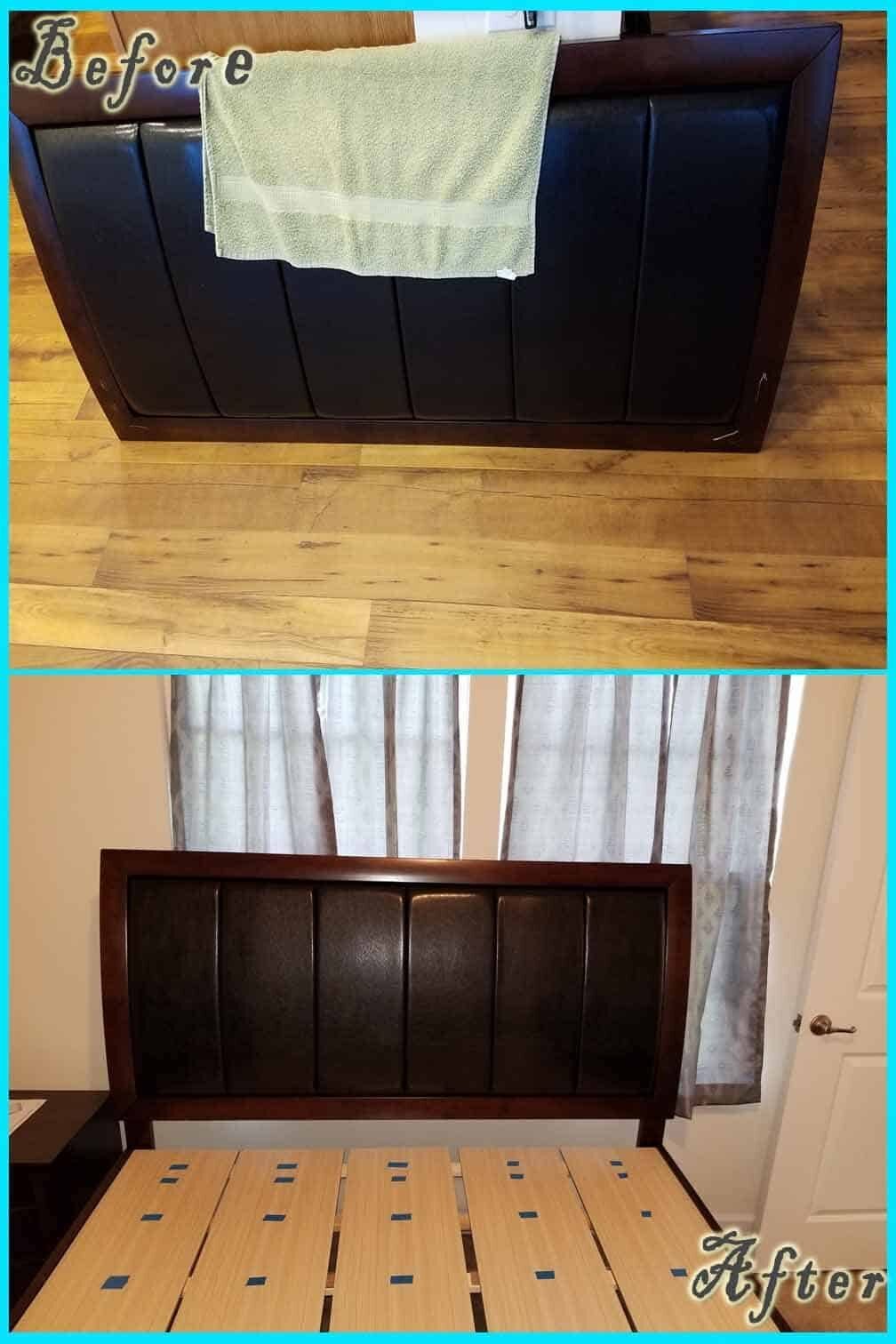 Wood Repair before and after — Best Furniture Services