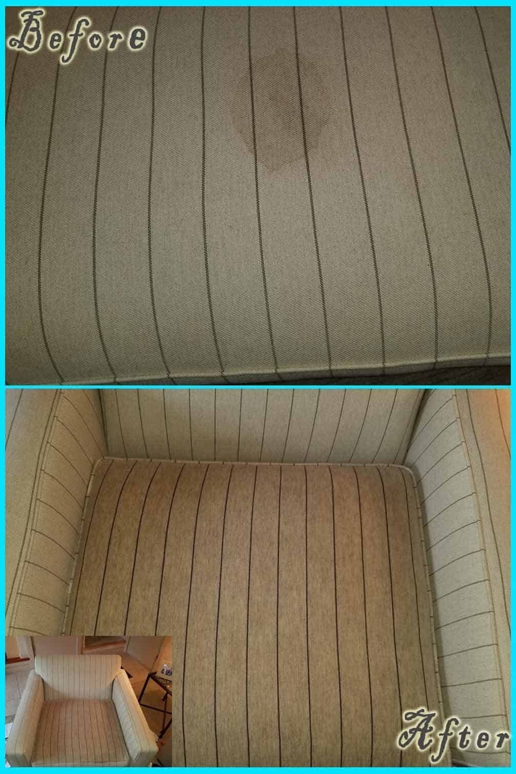 Upholstery Repair & Cleaning before and after — Best Furniture Services